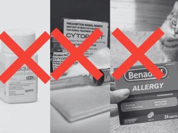 Medications crossed out