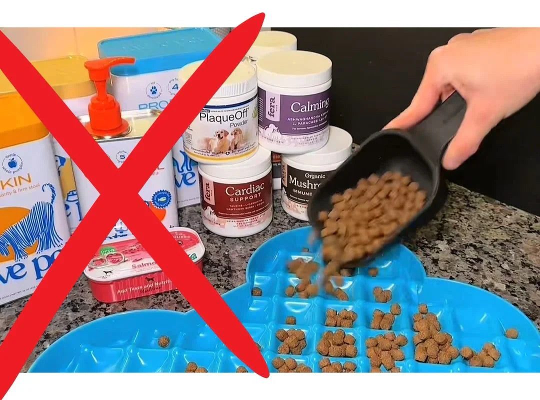 Supplements crossed out